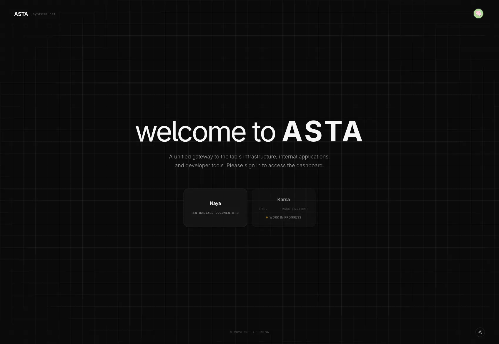 Asta - Syntesa Internal Apps